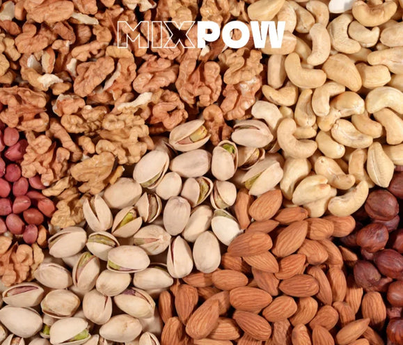 Encas sains à base de fruits secs et oléagineux — amandes, noix, cajou pour grignoter sans culpabilité