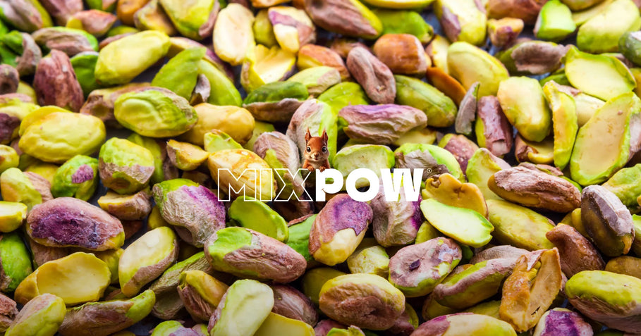 Pistaches décortiquées et en coque — bienfaits nutritionnels vitamine B6 antioxydants lutéine Mixpow
