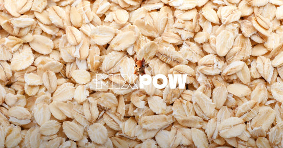 Flocons d'avoine nature, ingrédient de base du granola