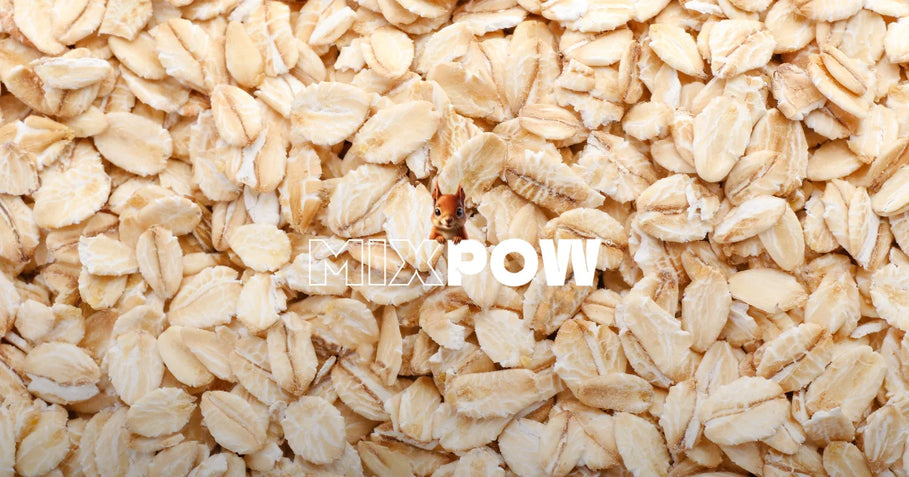Flocons d'avoine nature, ingrédient de base du granola