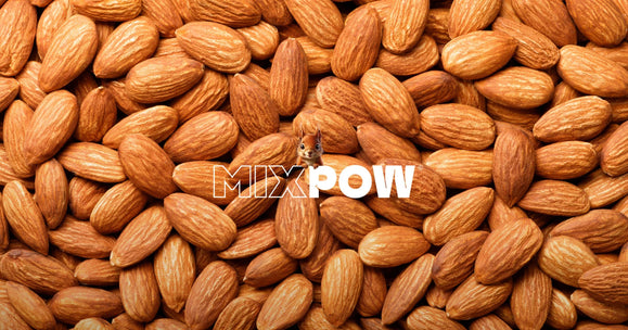 Cerneaux de noix de Grenoble et amandes pour la mémoire et la concentration — fruits secs cerveau nutrition cognitive Mixpow