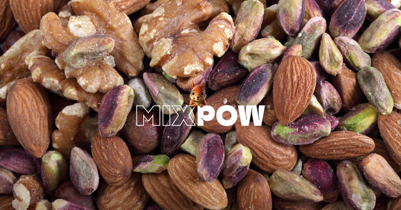 Fruits secs anti-cholestérol — amandes pistaches noix de Grenoble bienfaits cardiovasculaires Mixpow