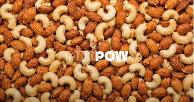 Amandes et noix de cajou Mixpow à index glycémique bas pour diabète type 2
