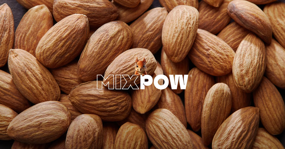 Amandes naturelles Mixpow pour sèche musculaire et perte de masse grasse