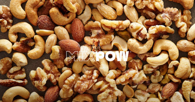 Mélange de noix de cajou, amandes et noix — sources naturelles de zinc pour l'immunité