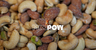Mélange Mixpow amandes cajou pistaches grillés pour récupération après le sport