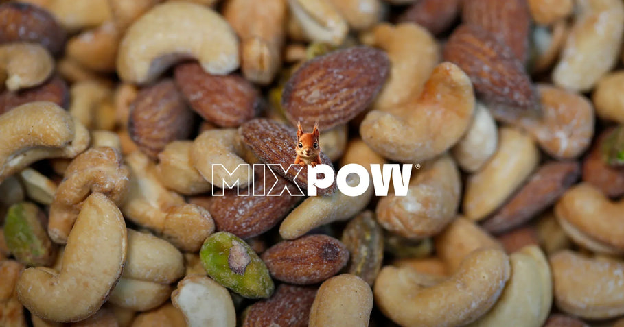 Mélange Mixpow amandes cajou pistaches grillés pour récupération après le sport