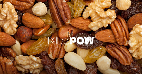 Snacking sain guide complet — fruits secs oléagineux collation healthy bureau sport Mixpow