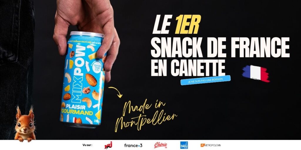 le 1er snack en canette de france