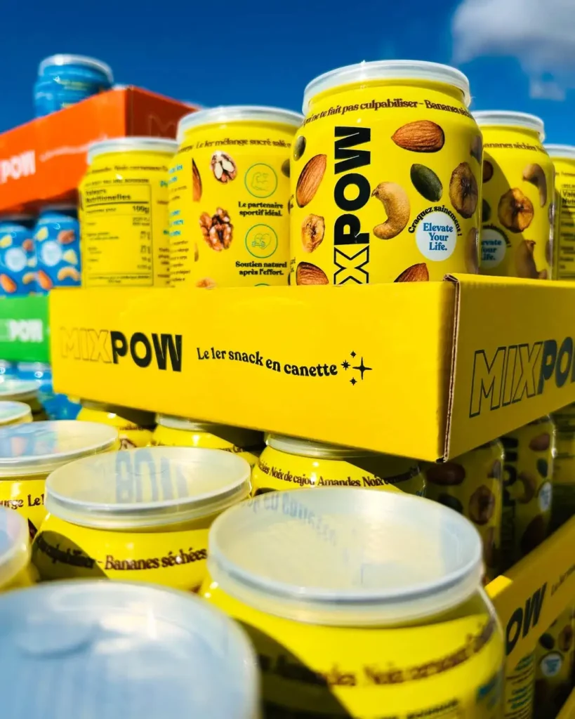 Encas sain en canette Mixpow