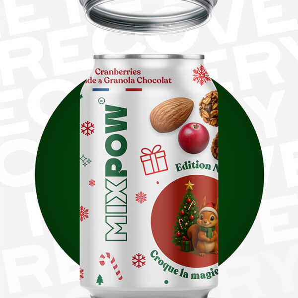 Merry mix canette snack noel
